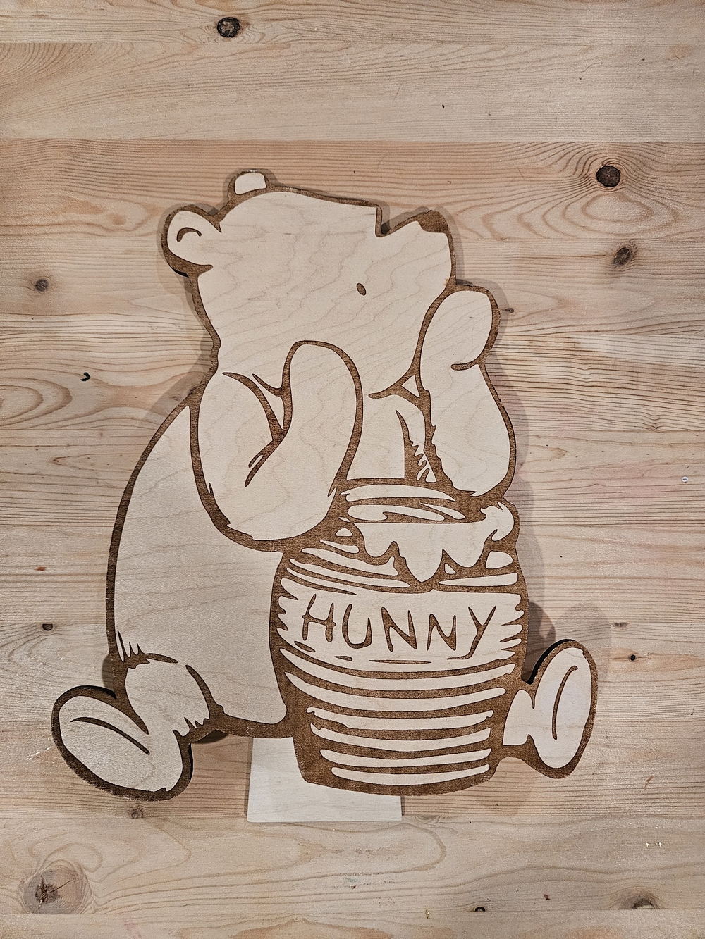Classic Winnie The Pooh Tabletop Cutout, For Decor, Babyshower Centerpiece